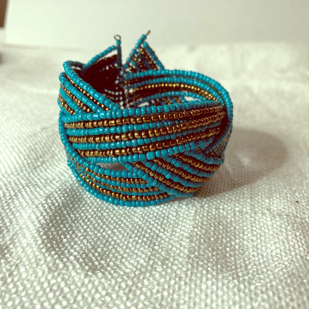 Beaded Cuff Bracelet